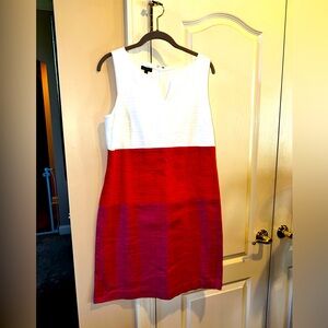 Talbots Linen Sleeveless Dress